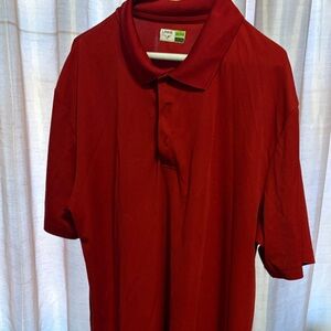 Link Men's Rich Red Polo Shirt